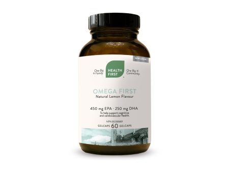 Health First Omega First Omega 3 Fish Oil 60 Capsules on Sale