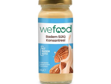 Wefood Konsantre Badem İçeceği (%100 Badem) 240 gr 2 li Hot on Sale