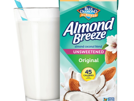 Blue Diamond Almond Breeze Coconut Unsweetened 946ml Fashion