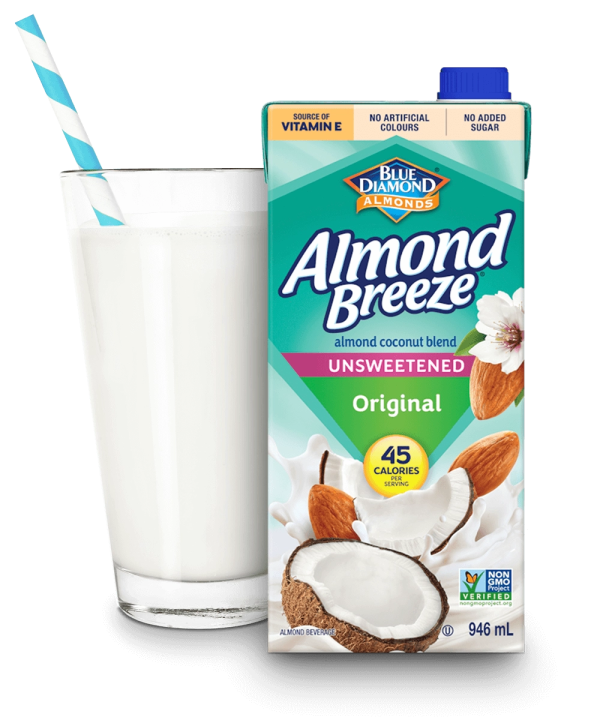 Blue Diamond Almond Breeze Coconut Unsweetened 946ml Fashion