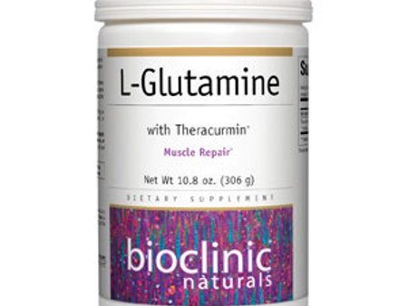 Bioclinic Naturals L-Glutamine With Theracurmin 306g Hot on Sale