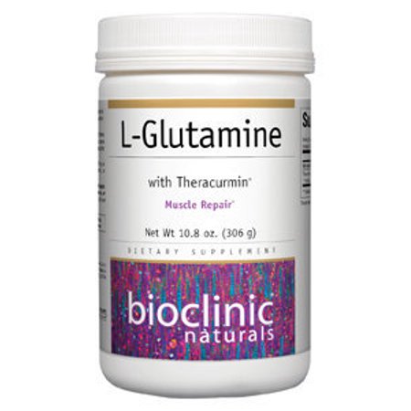 Bioclinic Naturals L-Glutamine With Theracurmin 306g Hot on Sale