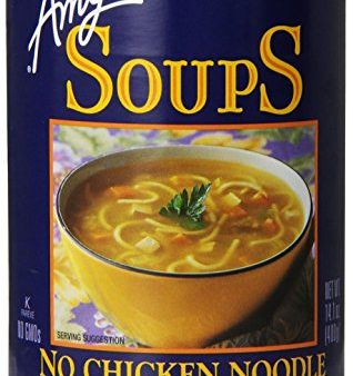 Amy’s No Chicken Noodle Soup 398ml Hot on Sale