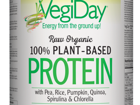 VegiDay Raw Organic Plant Protein Unflavoured 840g Sale