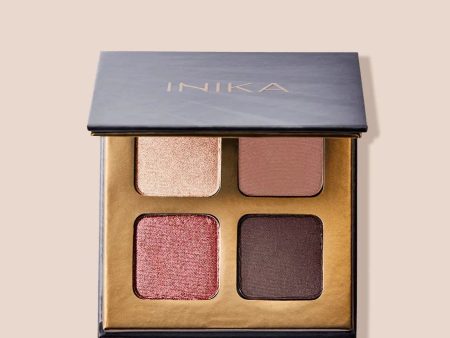 Inika Organic - Quad Eyeshadow Palette - Flowers (8g) For Discount