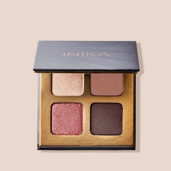 Inika Organic - Quad Eyeshadow Palette - Flowers (8g) For Discount