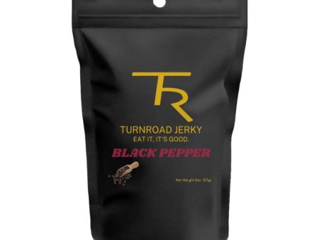 TurnRoad Beef Jerky - Black Pepper For Discount