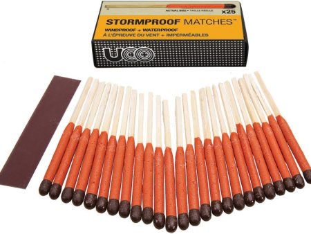 UCO Stormproof Matches Supply