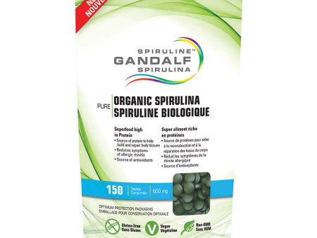 Gandalf Hawaiian Spirulina 1000mg 120 Tablets For Discount