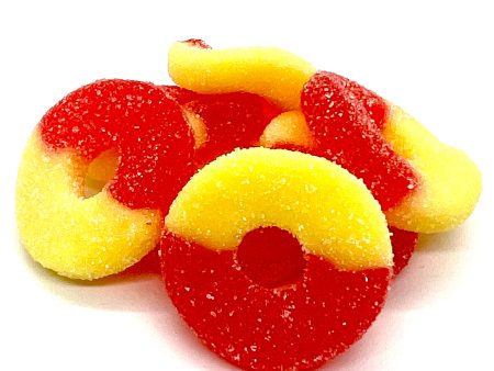 (NEW) Strawberry Banana Rings on Sale