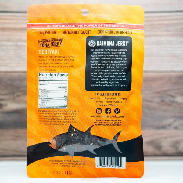 Ahi Jerky - Teriyaki Online