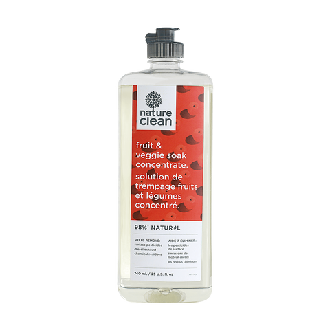 Nature Clean Fruit & Veggie Soak Concentrate 740ml on Sale