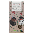 Bennetto Natural Food Co. - Organic and Fairtrade Dark Chocolate - Coffee in Madagascar (100g) Fashion