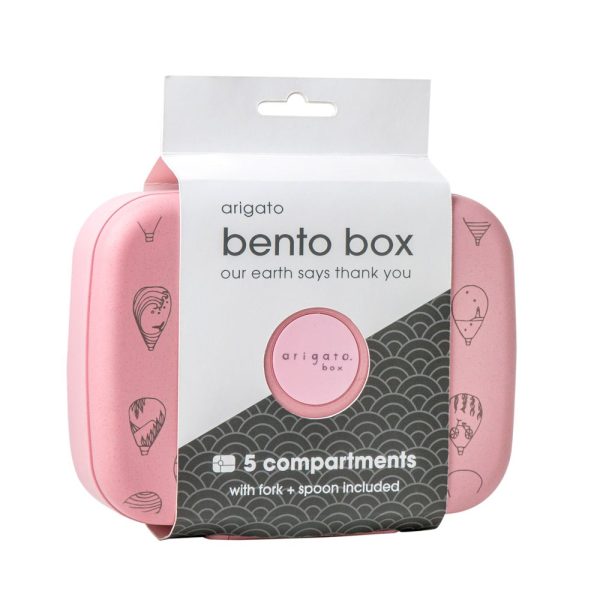 Arigato - Bento Box - Pink Hot Air Balloons Online Sale