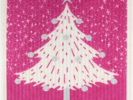 Retro Kitchen - Biodegradable Dish Cloth - Christmas Tree with Star Supply