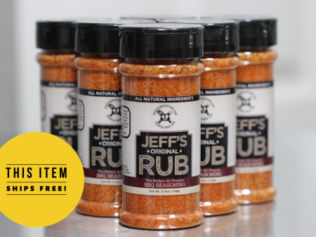 CASE OF 24 BOTTLES - Jeff s Original Rub Online now