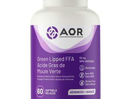 AOR Green Lipped Ffa 60 Softgels Online Hot Sale