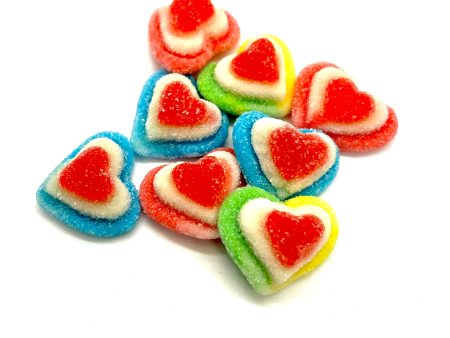 3D Gummy Hearts on Sale