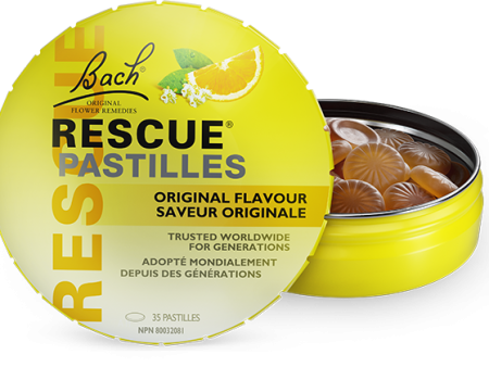 Bach Rescue Original Flavour 35 Pastilles 50g Supply