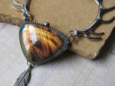 SPIRIT OF THE WEST Labradorite Neckace Online Hot Sale