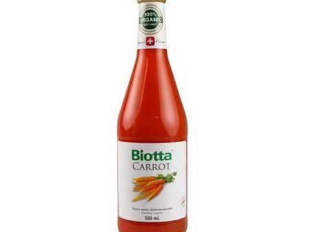 Biotta Organic Carrot Juice 500ml Online now