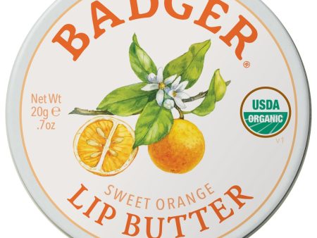 Badger - Lip Butter - Sweet Orange (20g) Cheap