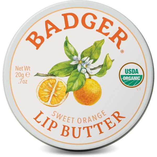 Badger - Lip Butter - Sweet Orange (20g) Cheap