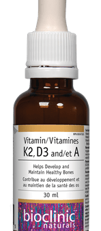 Bioclinic Naturals Vitamin K2, D3 and A (Formerly: Bone Assist) 30ml Discount