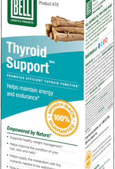 Bell Lifestyle Products #78 Thyroid Support 90 Capsules Fashion