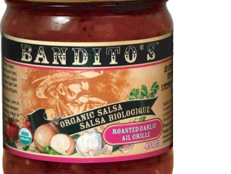 Bandito’s Roasted Garlic Salsa 454g Supply