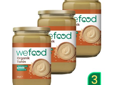 Wefood Organik Tahin 600 gr 3 lü For Sale