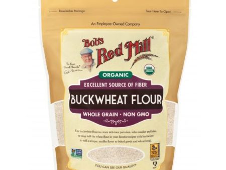 Bob’s Red Mill Organic Buckwheat Flour 624g Fashion