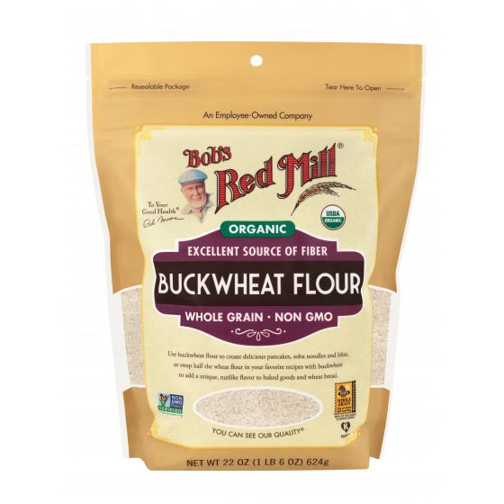 Bob’s Red Mill Organic Buckwheat Flour 624g Fashion