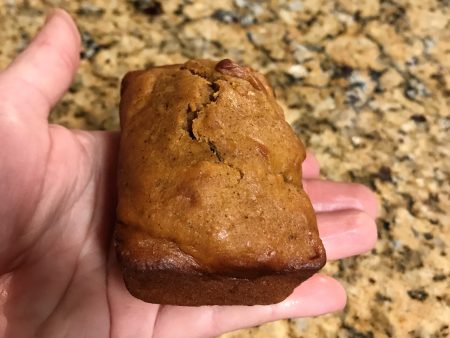 MUFFIN:  PUMPKIN CHOCOLATE CHIP MINI-LOAF Fashion