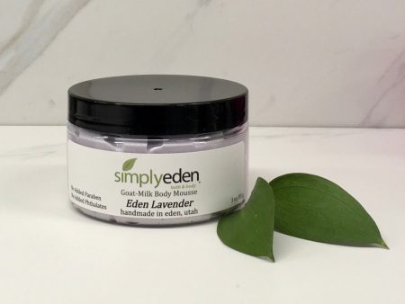 Eden Lavender, Goat Milk Body Mousse on Sale