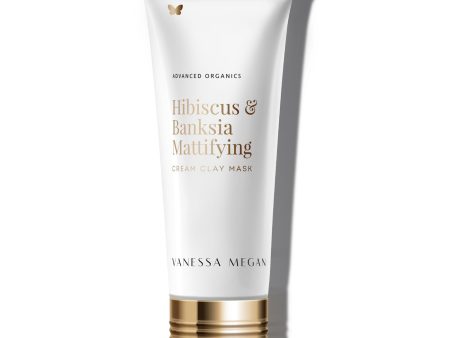 Vanessa Megan - Hibiscus and Banksia Mattifying Cream Clay Mask (180ml) Online Sale