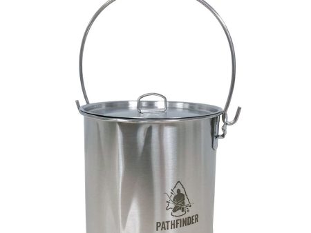 Pathfinder Stainless Steel 64oz. Bush Pot Sale