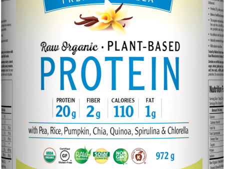 VegiDay Raw Organic Plant Protein French Vanilla 1110g on Sale