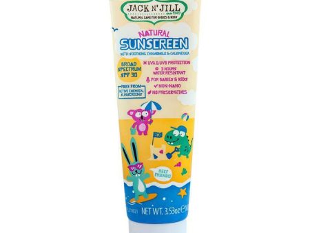 Jack N Jill - Natural Sunscreen Non-Nano SPF30 (100g) Online