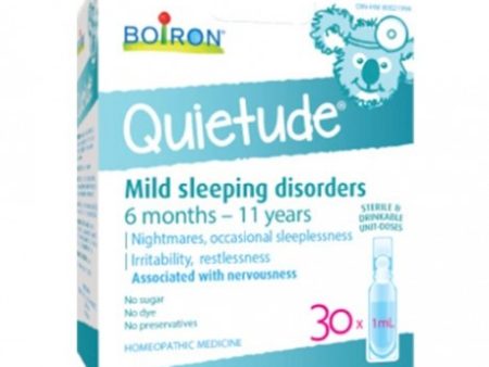 Boiron Quietude 30 Single Dose Vials Discount