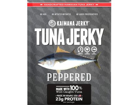 Ahi Jerky - Peppered Online now