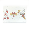 Bare & Co. - Seeded Christmas Card - Santa and Rudolph Online Hot Sale