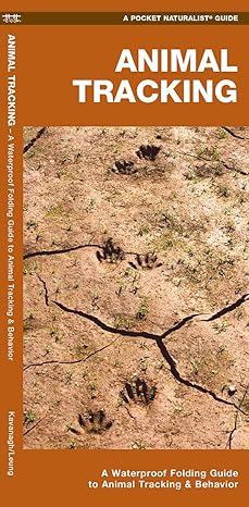 Animal Tracking Guide (Laminated) Online Sale