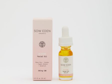 Bloom CBD Facial Oil | Rose Geranium Supply