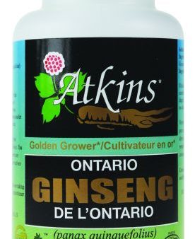 Atkins 100% Ontario Ginseng 100 Capsules Online now