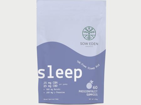 Sleep Gummy | Zero THC Formula + Reishi Mushroom + L-Theanine For Sale