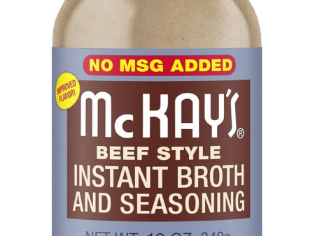 McKays - Beef Seasoning - No Msg - 12 oz. Supply