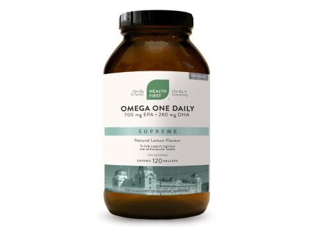 Health First Omega Supreme One Daily 120 Enteric Coated Gelcaps Supply