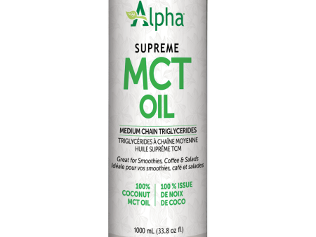 Alpha Supreme MCT Oil 60 40 1L Tin For Cheap