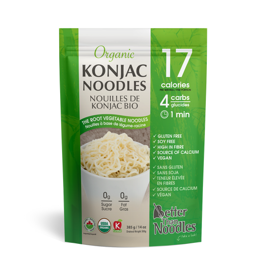 Better Than Noodles Organic Konjac Noodles 385g Hot on Sale